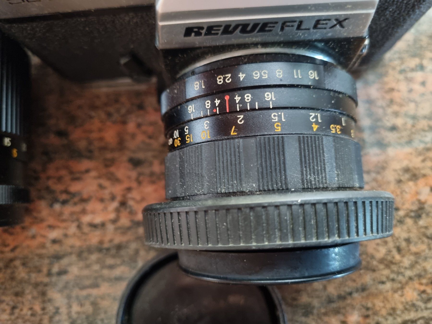 Fotocamera: Revueflex SL 301 Kamera mit Tasche und Objektiv – Usato da Trachslau venduto da bastet06 5