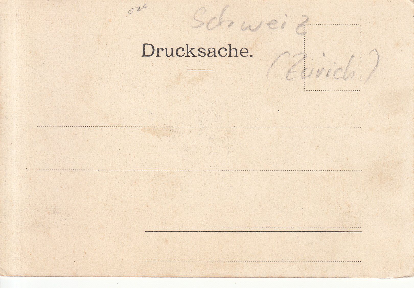 Cartoline postali: Zürich ca. 1920 – Usato da Bürglen TG venduto da StampGraf 1