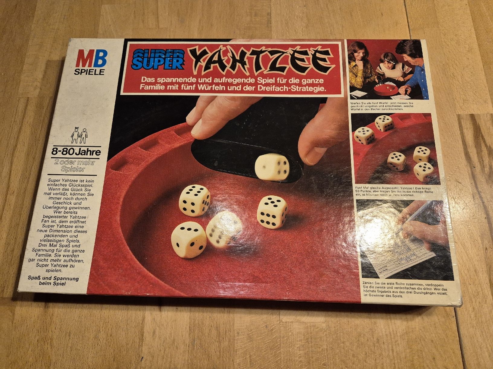 Giochi: MB Super Yahtzee Würfelspiel – Usato da Ettiswil venduto da beekeper13