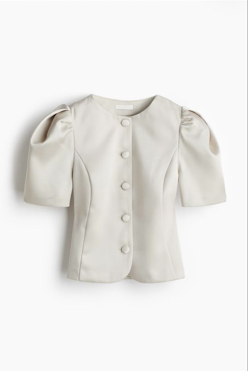 H&M Blusen: Bluse/ Jacke Grösse Xxs, Puffärmel neu – Neu und originalverpackt aus Ruggell von fxbxi