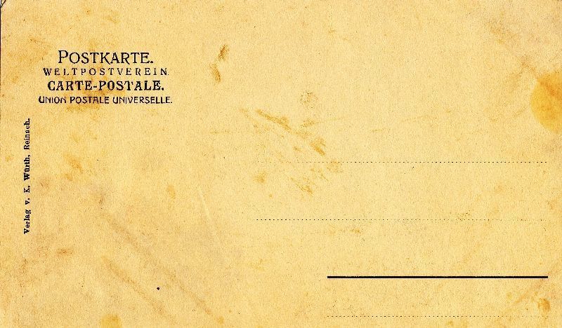 Cartoline postali: Reinach - Centralschulhaus + c1900 – Usato da Emmenbrücke venduto da teestube 1