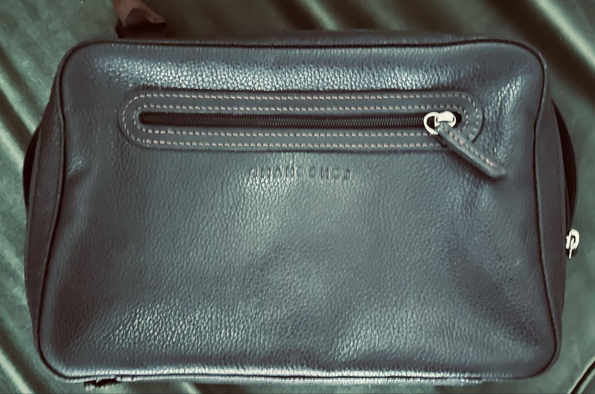 Longchamp Kosmetikkoffer: Longchamp Necessaire Kulturbeutel, Leder, Weekender, Reise – Neu (gemäss Beschreibung) aus Bülach von Snip4u