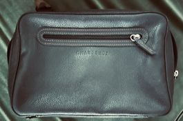 Longchamp Necessaire Kulturbeutel, Leder, Weekender, Reise