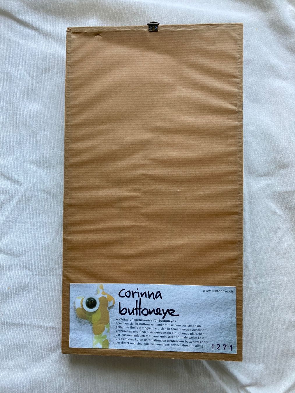 Carte collezionabili: Buttoneye (Sammlerstück) – Usato da Zürich venduto da PetraBallon 1