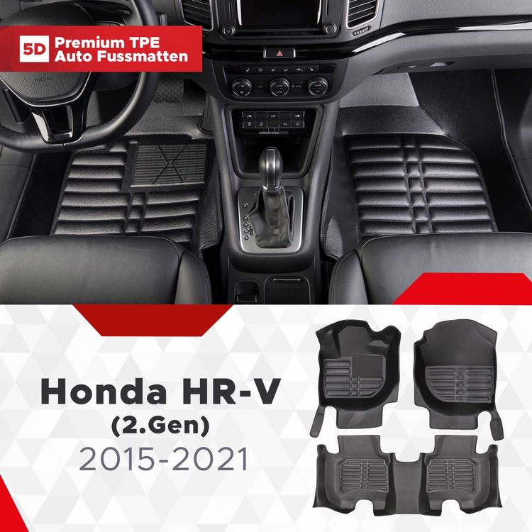 Element Custom-Fit Premium antislip rubberen vloermatten - HONDA HR-V