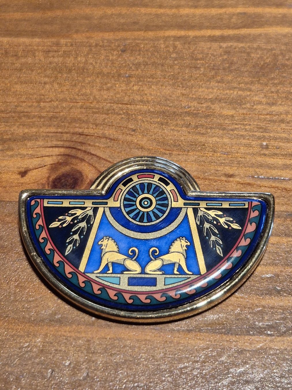 Catenine: Collier Michaela Frey Emaille vergoldet – Usato da Utzenstorf venduto da Lutra4678 1