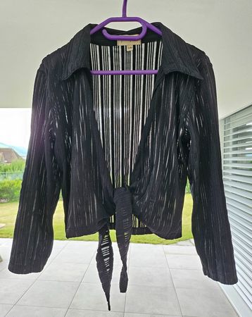 Bolero halblange Ärmel,Stretch/ figurbetont/binden,Gr.S