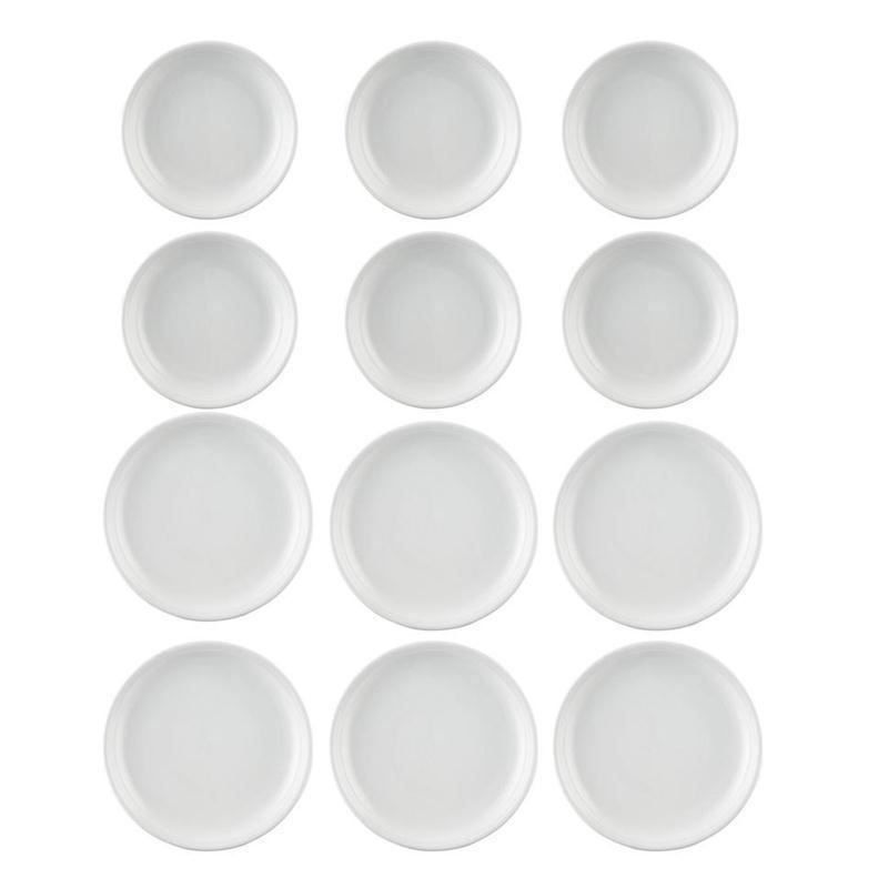 Stoviglie: Thomas Trend Weiss Tafelset 12-tlg. – Nuovo e nell'imballaggio originale da Bottighofen venduto da zaap 1
