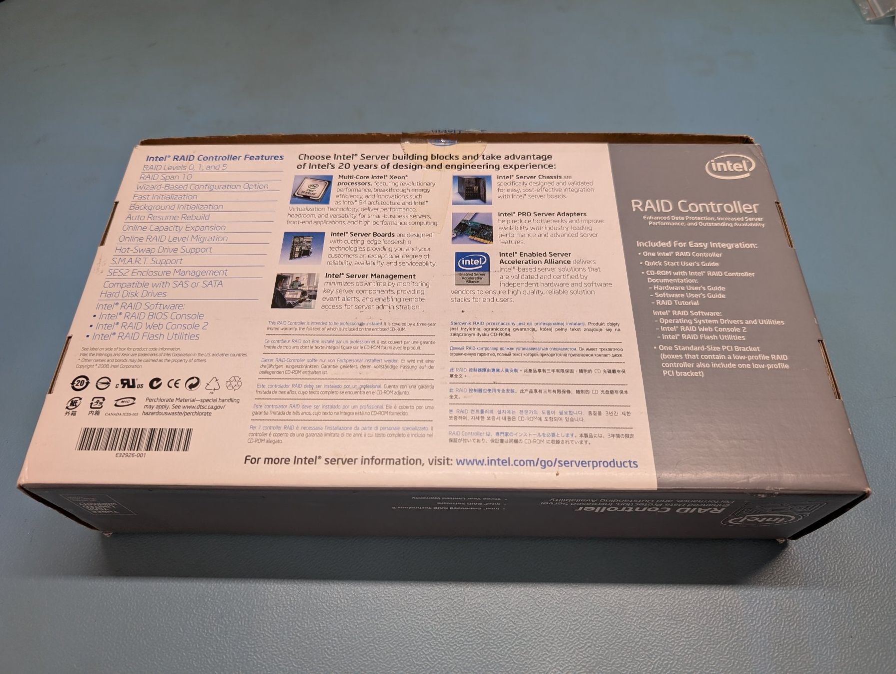 Intel Unità & Adattatore: Intel LSI Logic SAS Controller Karte PCI Express neuwertig – Usato da Seengen venduto da Moonwalk 5
