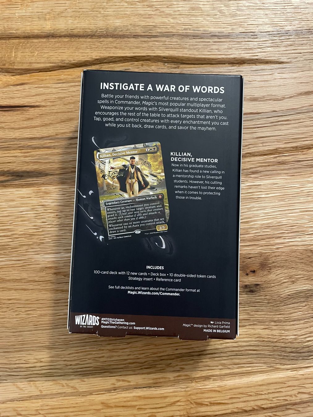 Magic The Gathering Carte collezionabili: Silverquill Influence Magic the Gathering Commander Deck EN – Nuovo e nell'imballaggio originale da Lugano venduto da kev_xq6v 2