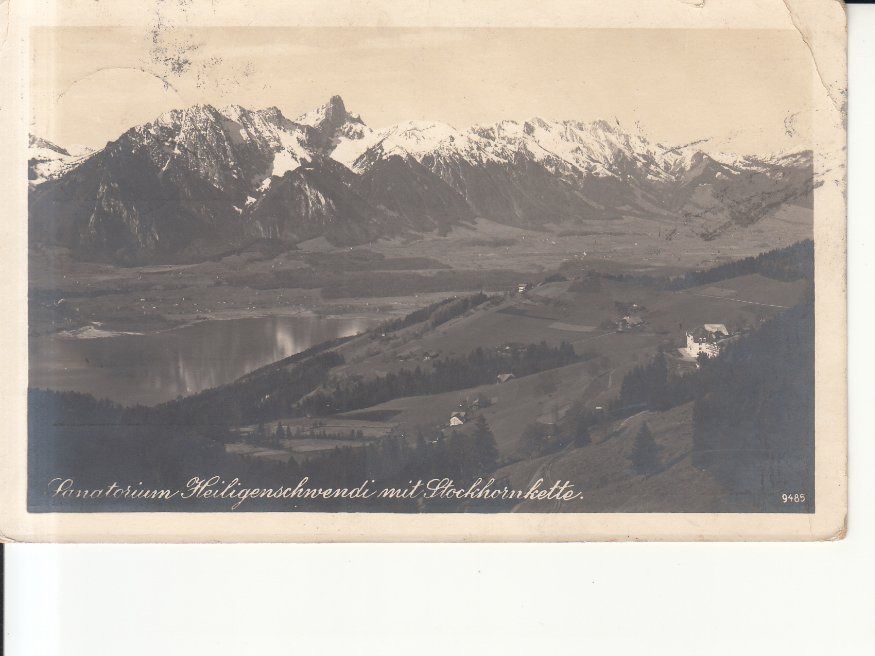 Cartoline postali: Heiligenschwendi 1922 – Usato da Bürglen TG venduto da StampGraf