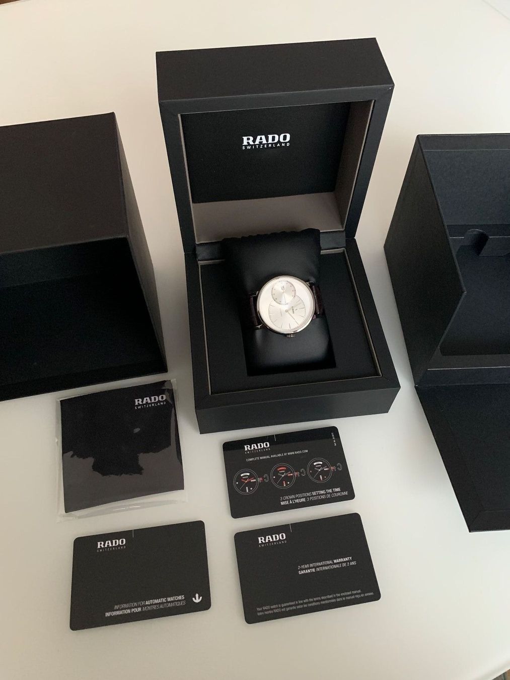 Rado Orologi: Rado DiaMaster XL Grand Second Automatic – Nuovo (secondo la descrizione) da Flawil venduto da Miky-700