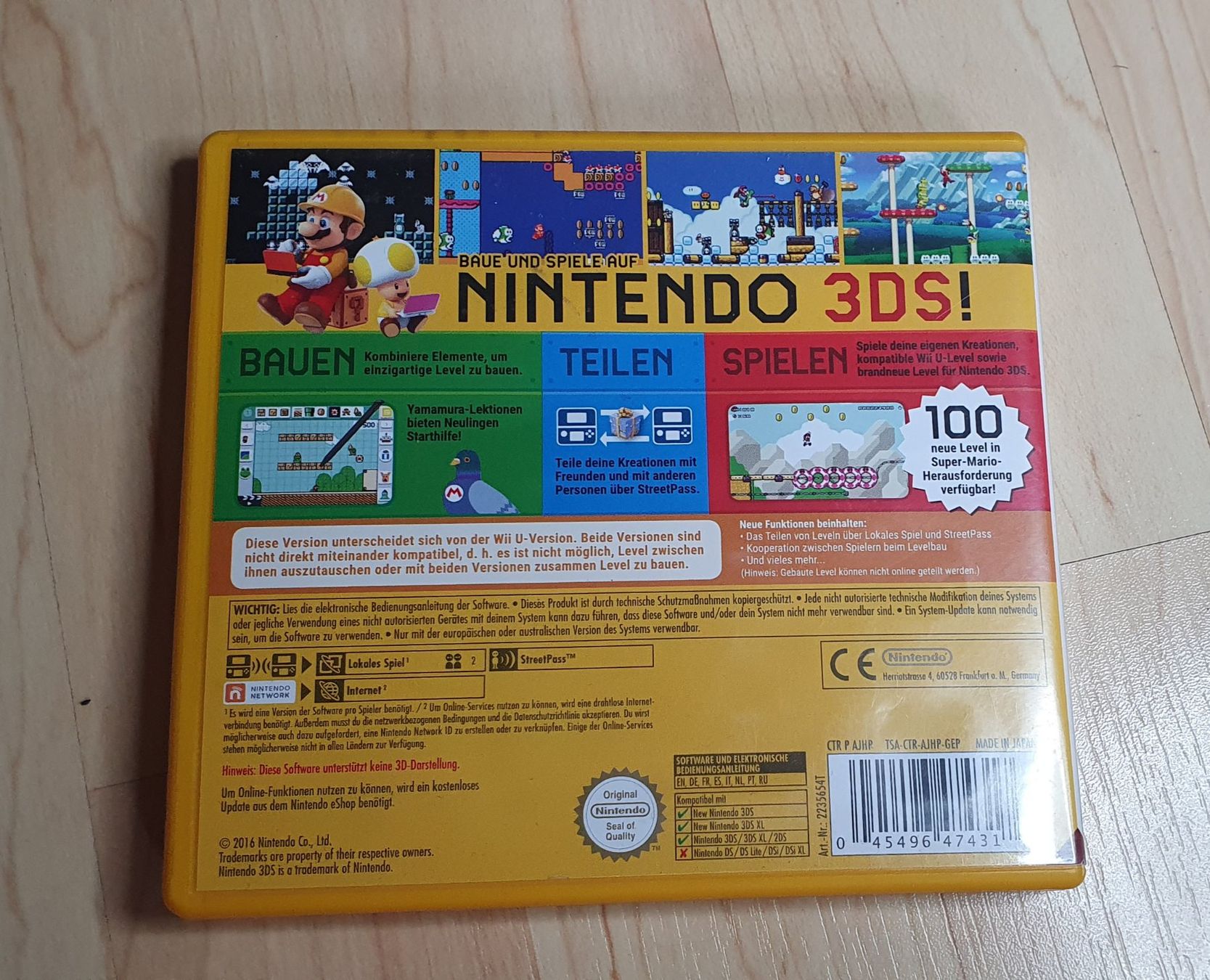 Spiele: Super Mario Maker - 3DS – Gebraucht aus Gross von  1