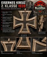 Eisernes Kreuz 2. Klasse 1939  EK II  Sammlerstück