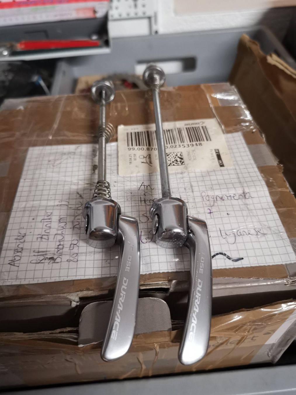 Shimano Pièces détachées: Dura ace schnellspanner – D'occasion à Bosco Luganese par pagnamen 2
