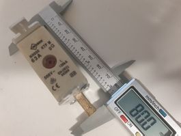 Sicherung Schmelzsicherung 63A 500v DIN 000 gG Patrone 120kA