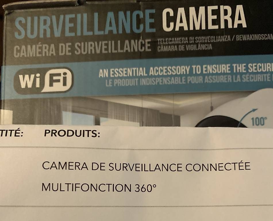 Videocamere: Caméra surveillance 360 degré neuve  – Usato da Renens VD venduto da the_j68r 1