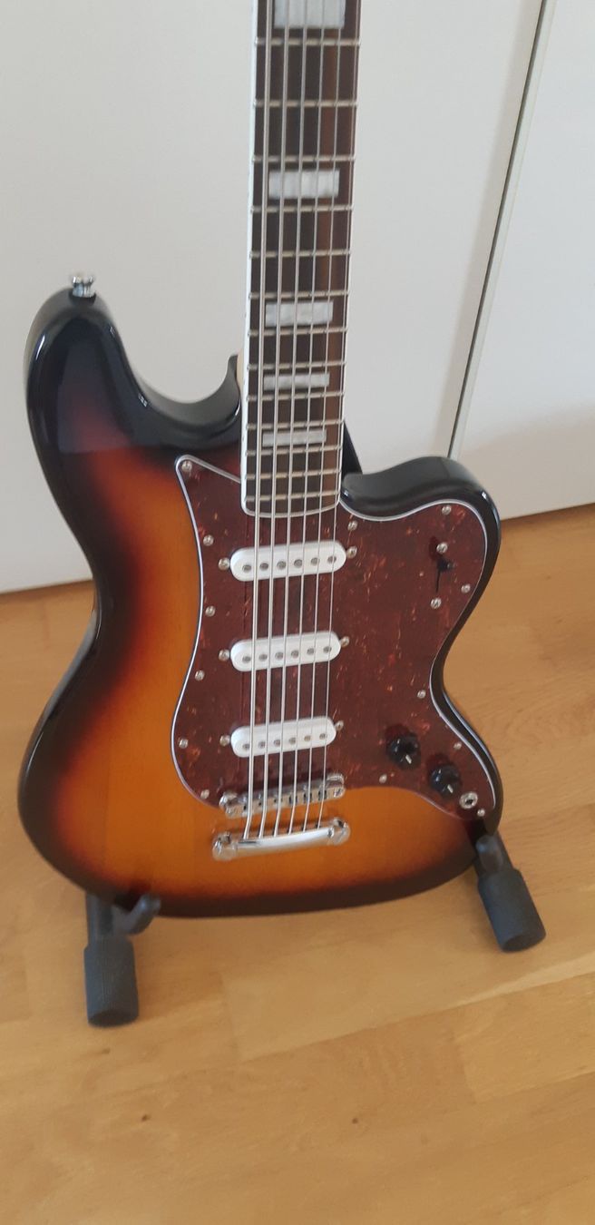 Harley Benton Strumenti musicali: Harley Benton Guitarbass – Nuovo (secondo la descrizione) da Luzern venduto da pirovino73 1
