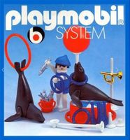 Playmobil Zirkus Seelöwen Seehunde Domteur Artisten Künstler
