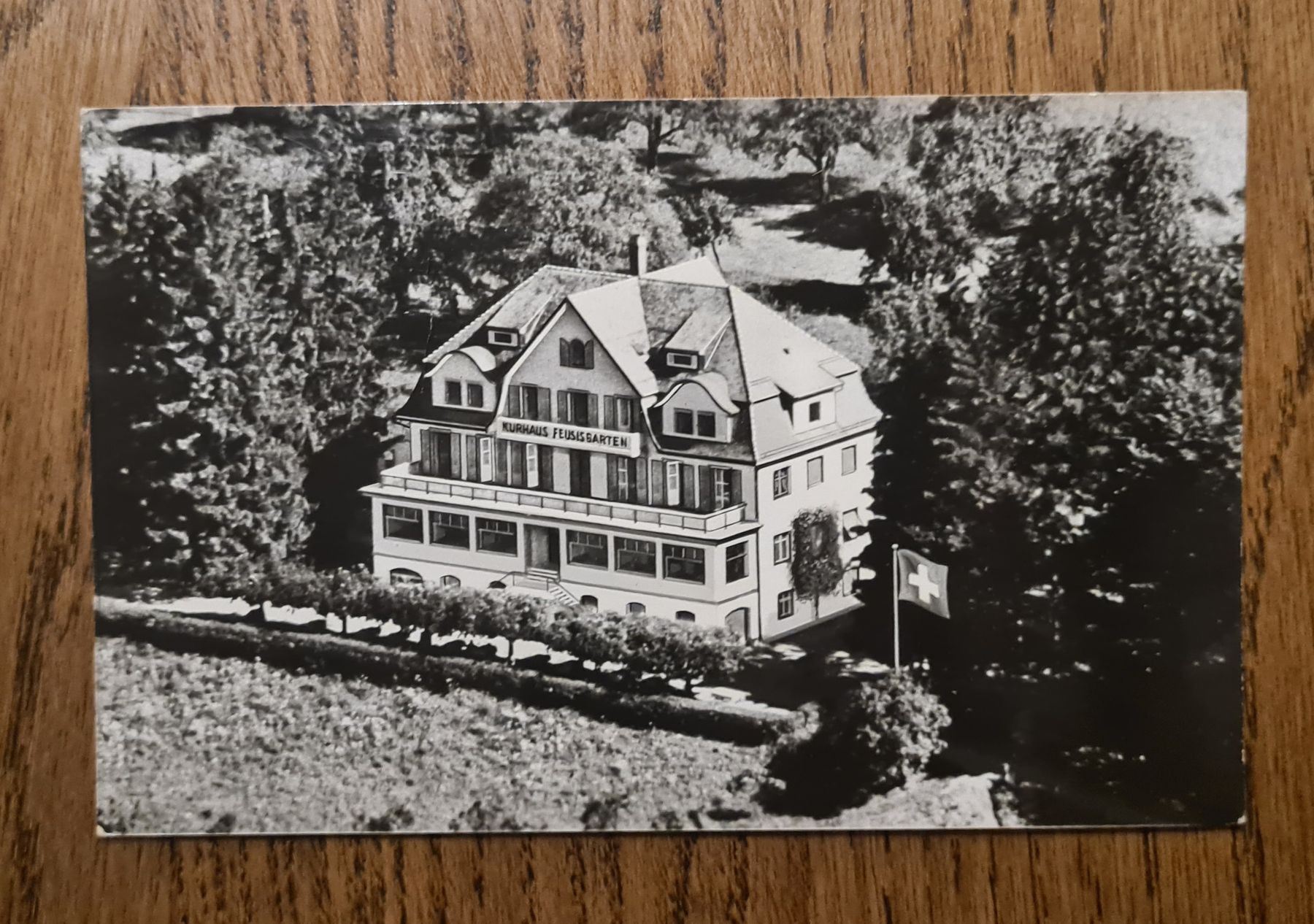 Cartoline postali: Kurhaus Feusisgarten, Feusisberg 1969 – Usato da Ebikon venduto da Donar50