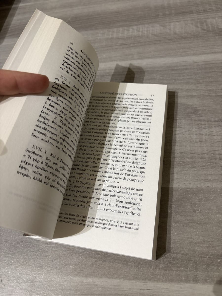 Libri: Le roman de Leucipée et Clitophon, éditions bilingue BL – Usato da Chêne-Bourg venduto da iva_6fxv 1