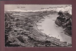 Panorama du LAC LEMAN