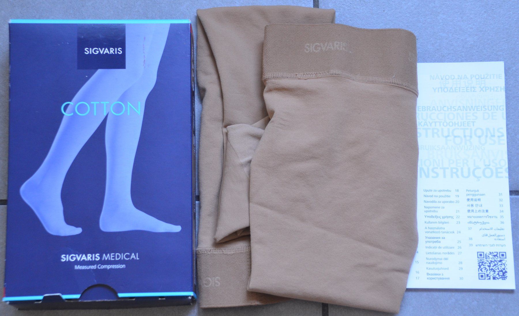 Sigvaris Calze & Collant: Sigvaris CF2 Antithrombosestrümpfe  / Bas de Contention S+ – Nuovo (secondo la descrizione) da Collonges venduto da arashee 1