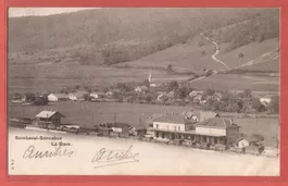 Sombeval Sonceboz - La Gare - Bahnhof mit Güterzug - 1905