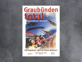 Plakat Rhätische Bahn