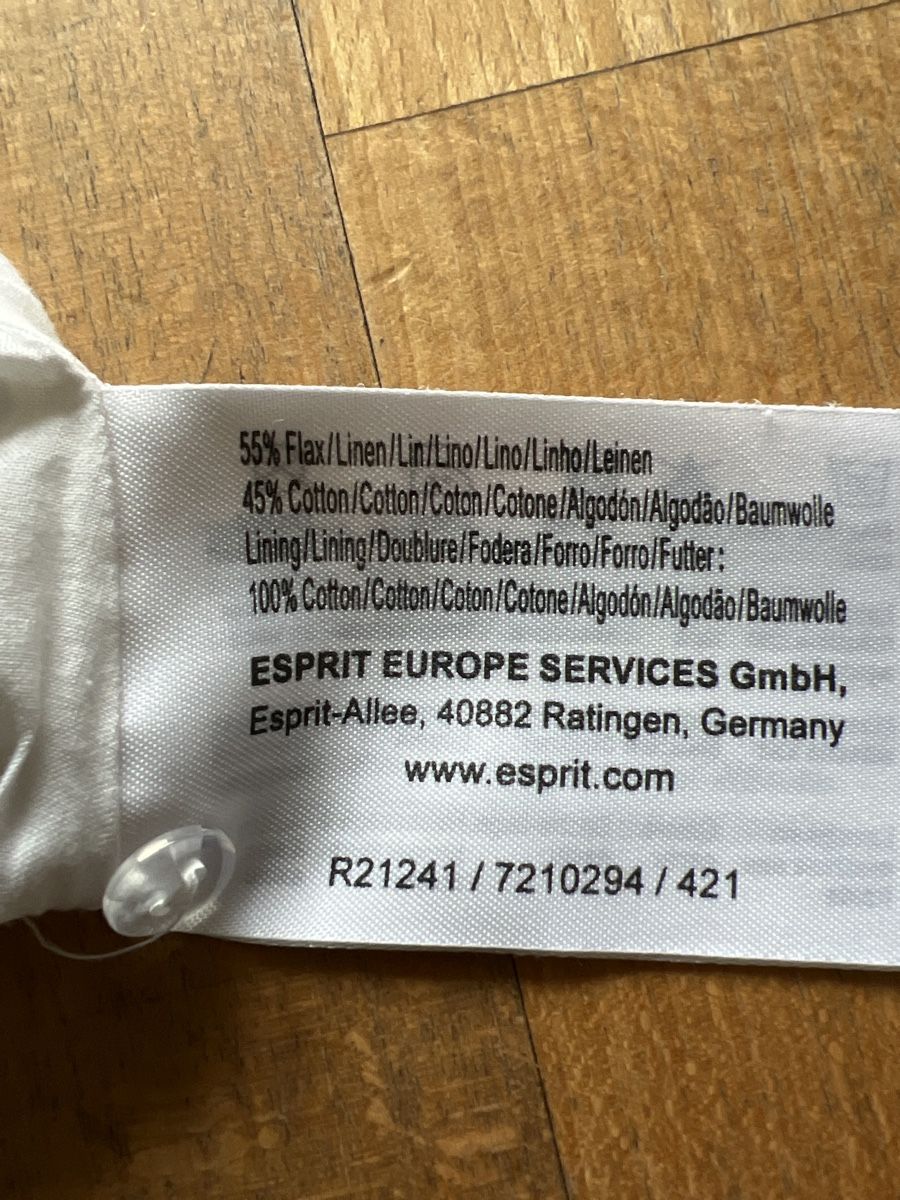 Esprit Röcke: Esprit Rock knielang, Gr. 36, Leinen Baumwolle, – Gebraucht aus Münsingen von est_s6vf 3