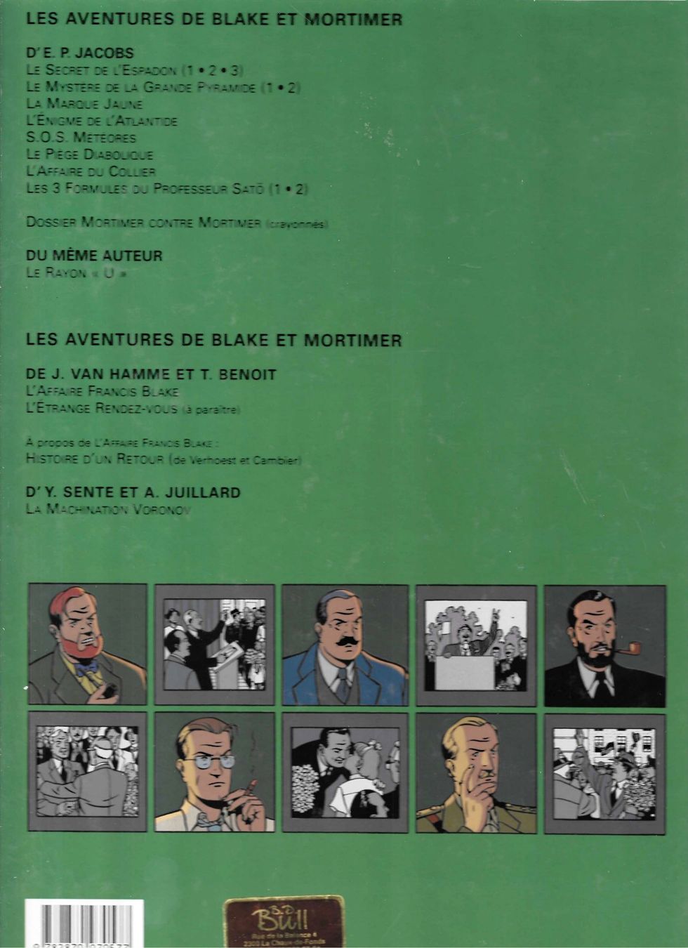 Fumetti: Blake et Mortimer - La machination Voronov - 2000 TBE – Usato da Savagnier venduto da Ne2065 1