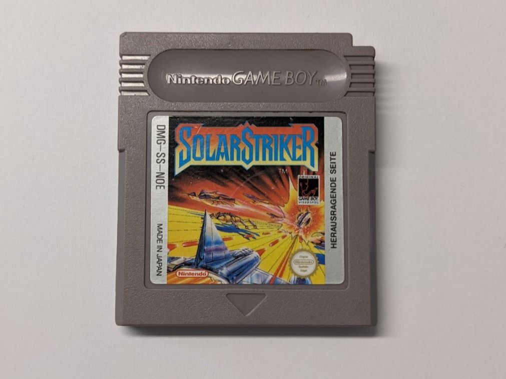 Nintendo Spiele: Solar Striker - Nintendo Game Boy – Gebraucht aus Menziken von
