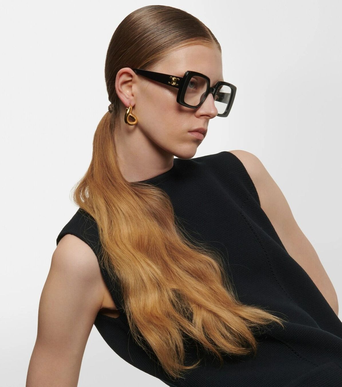 Occhiali & Lenti: Celine Eyewear Triomphe square glasses – Nuovo e nell'imballaggio originale da Gland venduto da billbiz 4