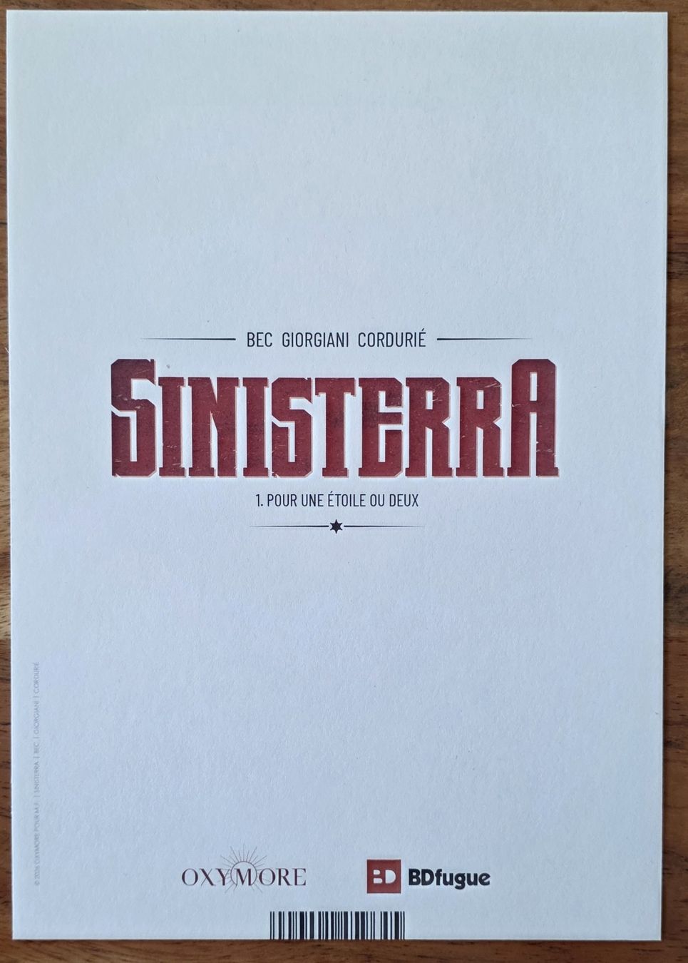 Fumetti: Ex-Libris Sinisterra 15X21 CM – Nuovo (secondo la descrizione) da Dorénaz venduto da DaWiiD 1