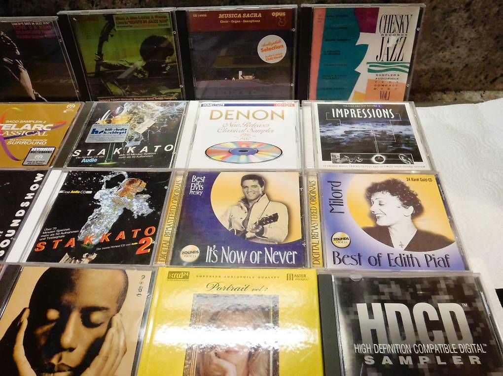 CD: 25 audiophile Test- und Demo-CDs – Usato da Boswil venduto da peterluzern 2