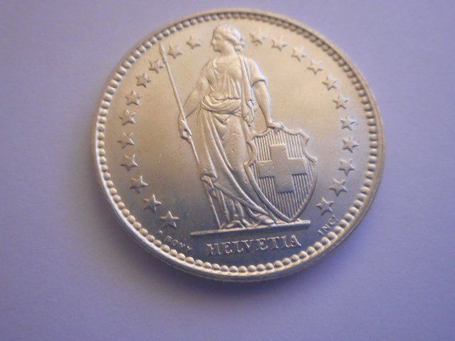 Tutti le monete: 2 Fr.  1921 unz – Nuovo (secondo la descrizione) da Kriegstetten venduto da pizlad2010 3