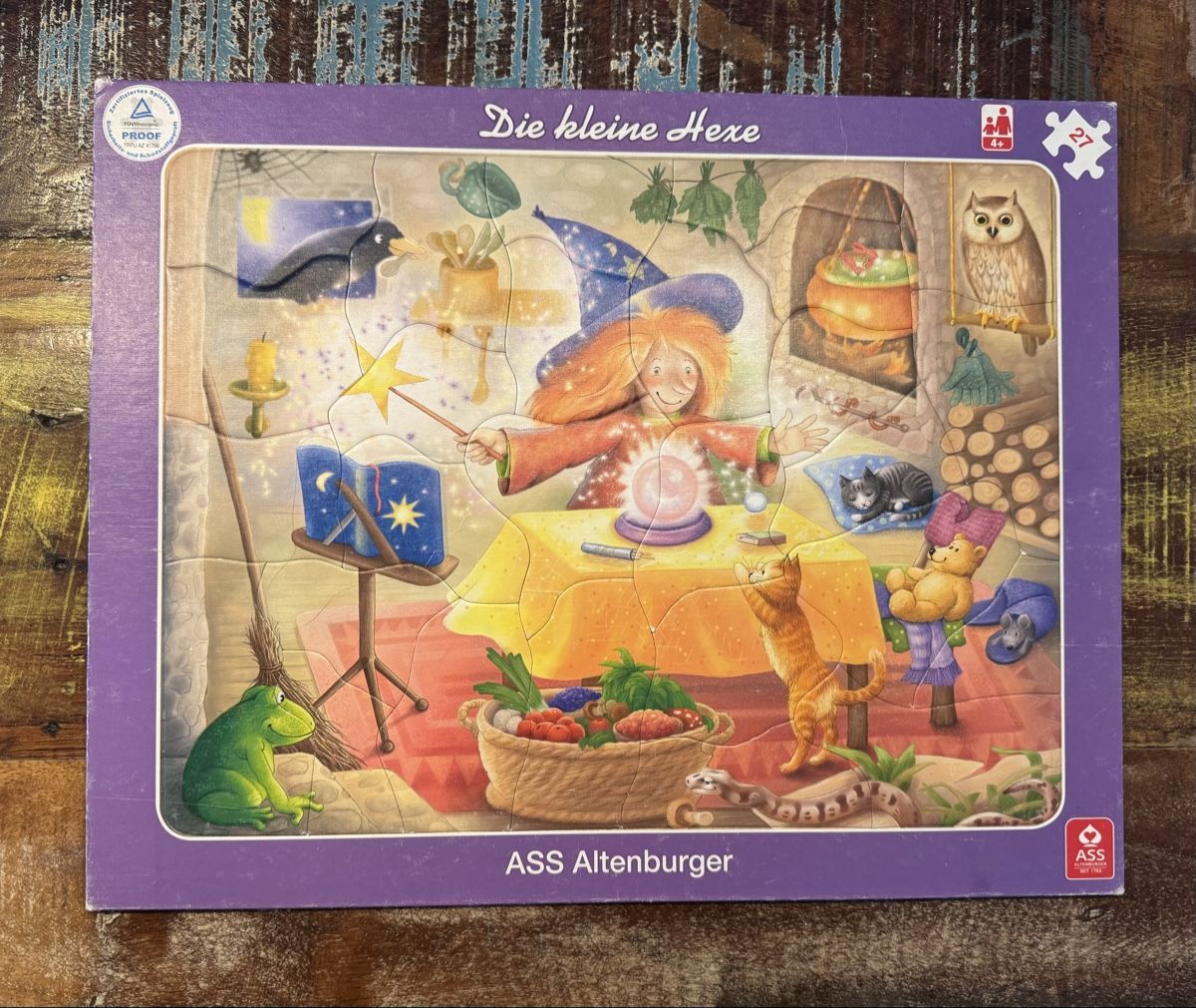 Puzzle: Die kleine Hexe Puzzle, 27 Teile – Usato da Flumenthal venduto da Krajan