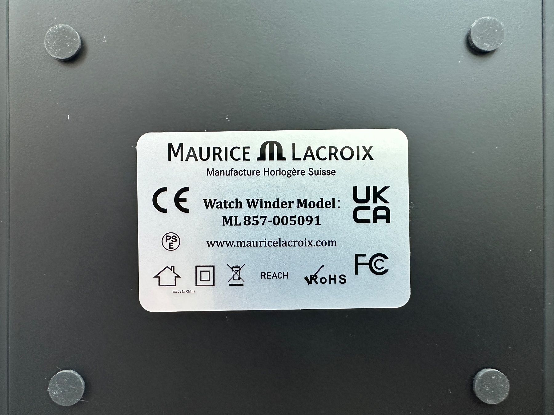 Maurice Lacroix Orologi: Uhrenbeweger von Maurice Lacroix – Nuovo e nell'imballaggio originale da Neunkirch venduto da internet-shop 4