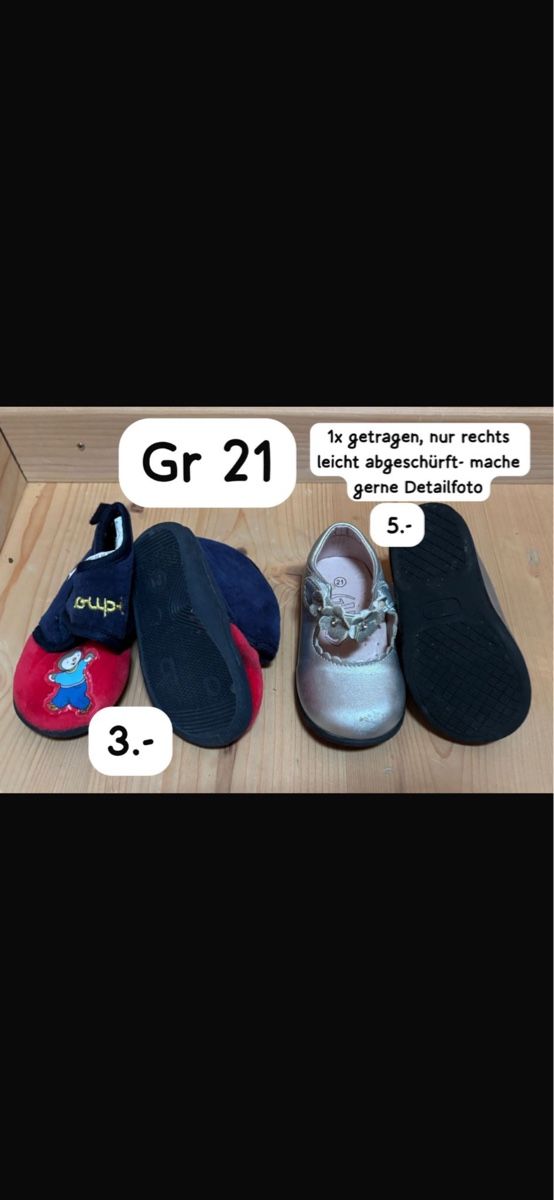 Schuhe für Jungen: Finken & Silberschuhe, Gr. 21 – Gebraucht aus Grabserberg von sch_252q