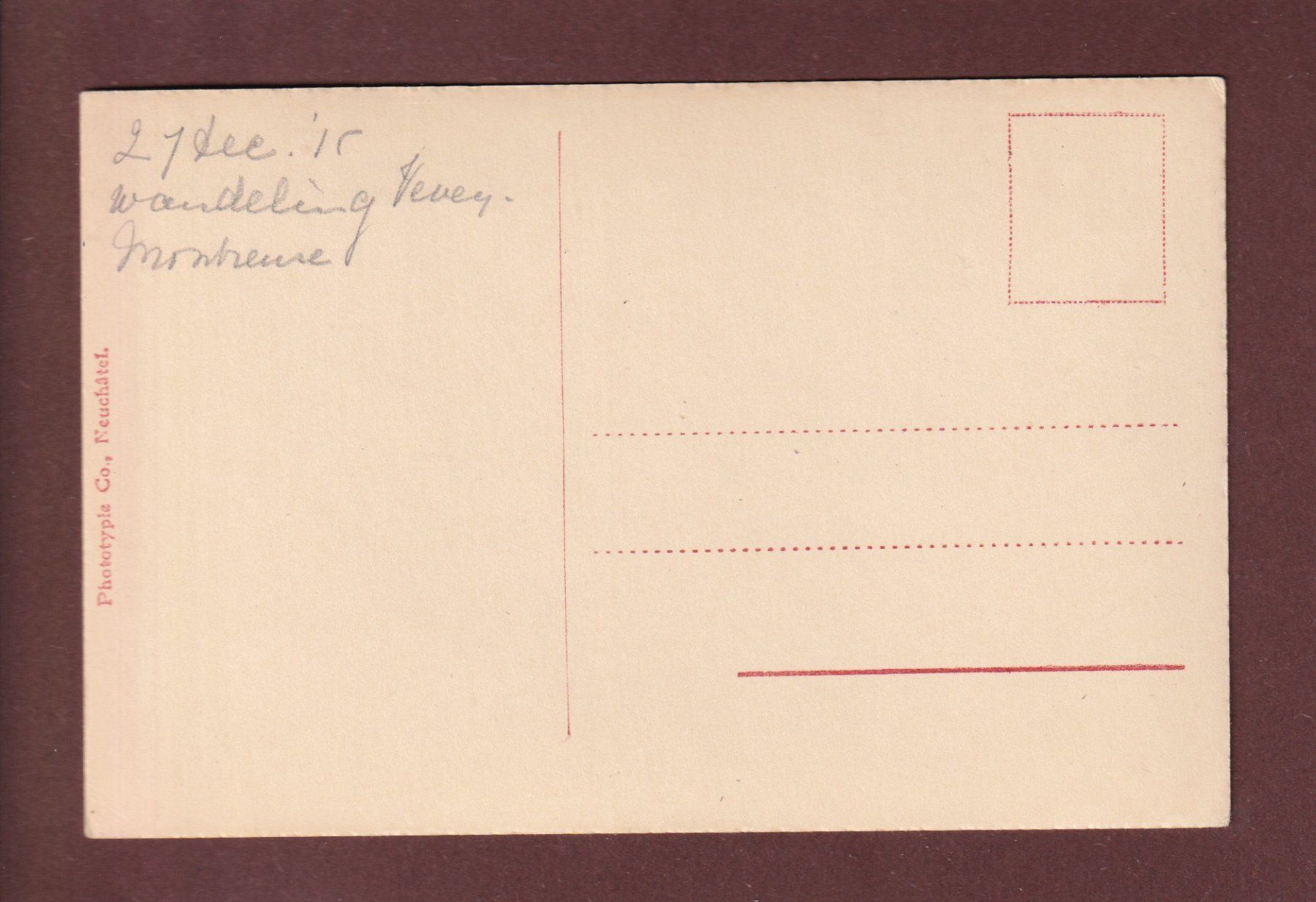 Cartoline postali: CLARENS – Usato da Pully venduto da nicecards 1