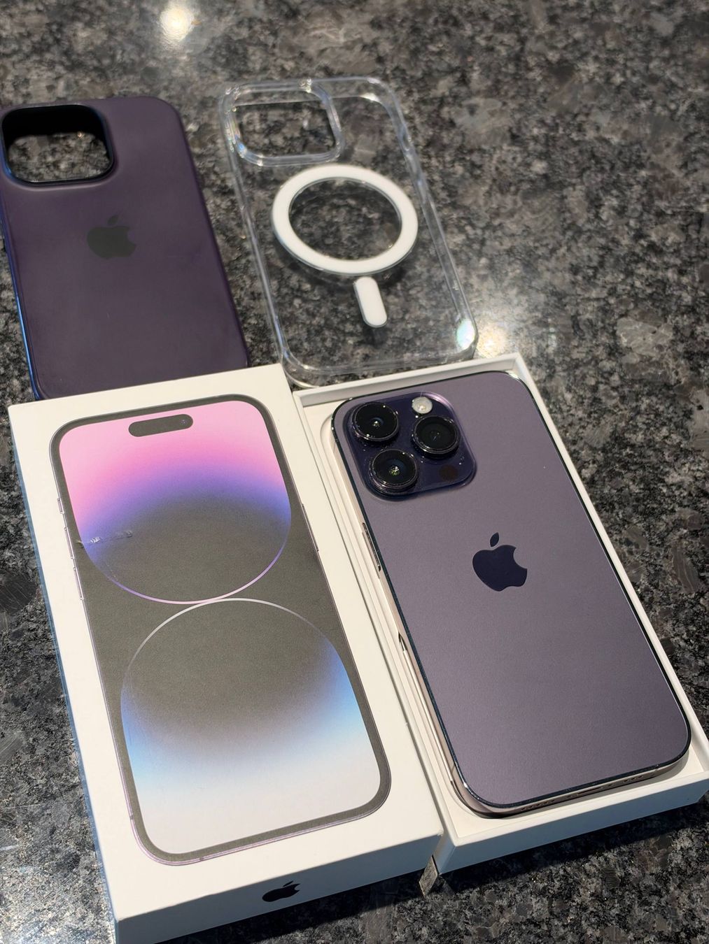 Apple Handys / Smartphones: iPhone 14 pro 256 GB. Deep purple. – Gebraucht aus Altendorf von unl_b5xh 2