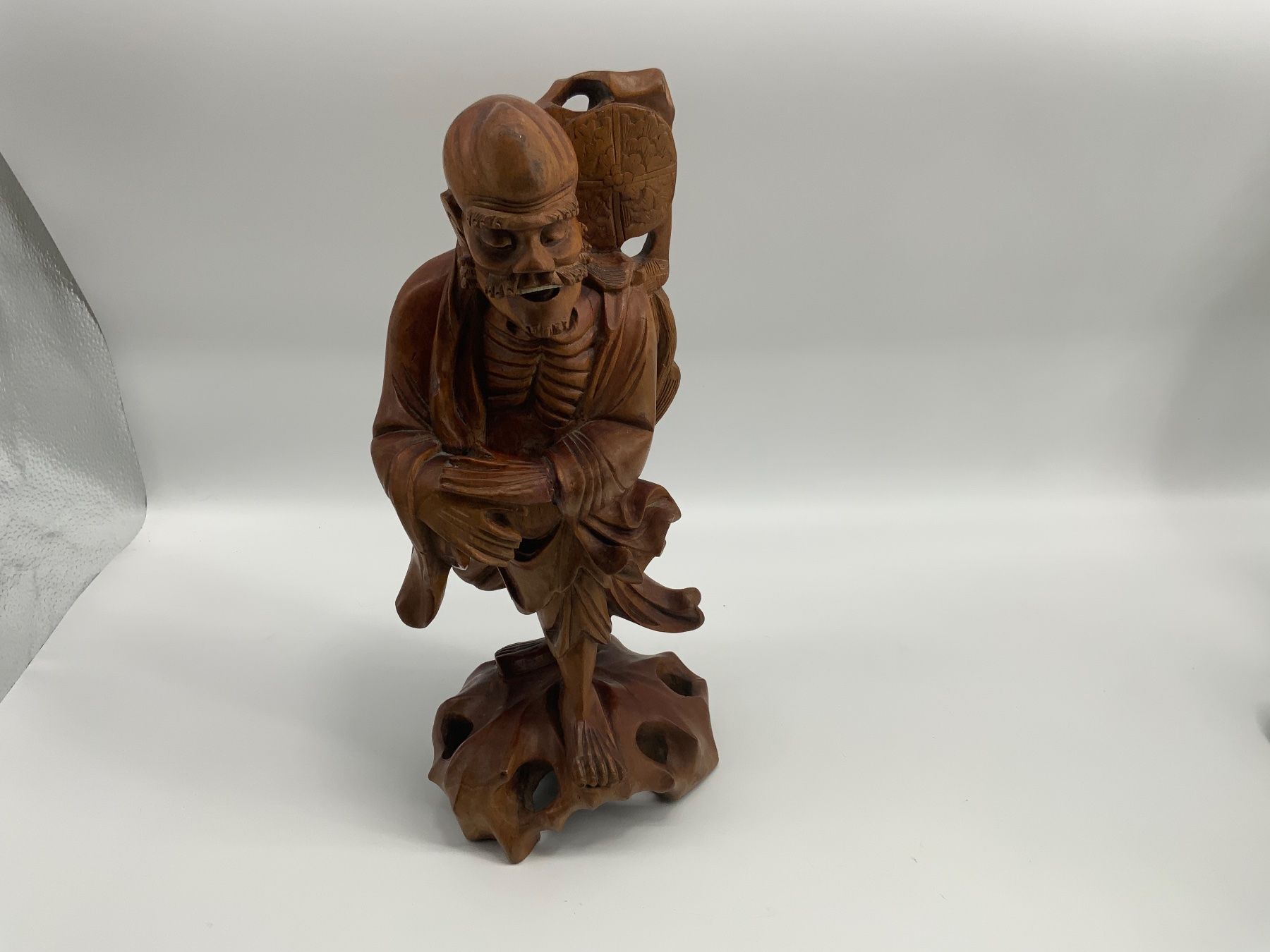 Statuette: Chinesische Holzfigur – Usato da Erlach venduto da silvia3235