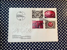 FDC 2023/ einzeln aus Block - selten - C6