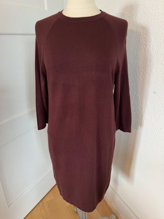C&A Damen Strick Kleid in Gr. XS - M, Bordeaux