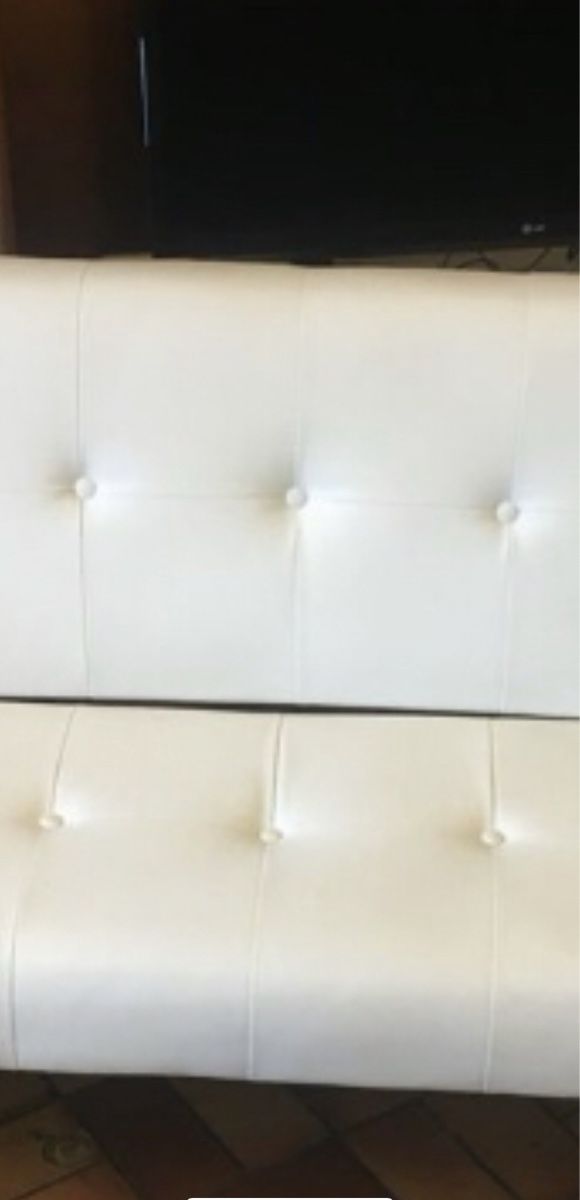 Divani: Sofa Leder Weiss  – Usato da Olten venduto da Lara1967 3