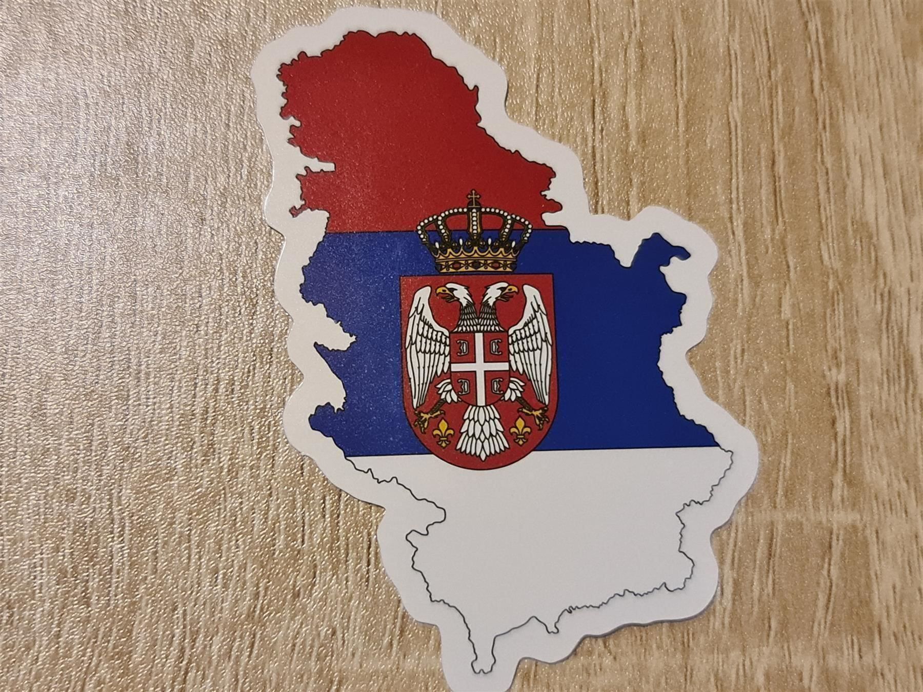Sticker: Sticker Aufkleber Serbien – Nuovo e nell'imballaggio originale da Dintikon venduto da Vexi