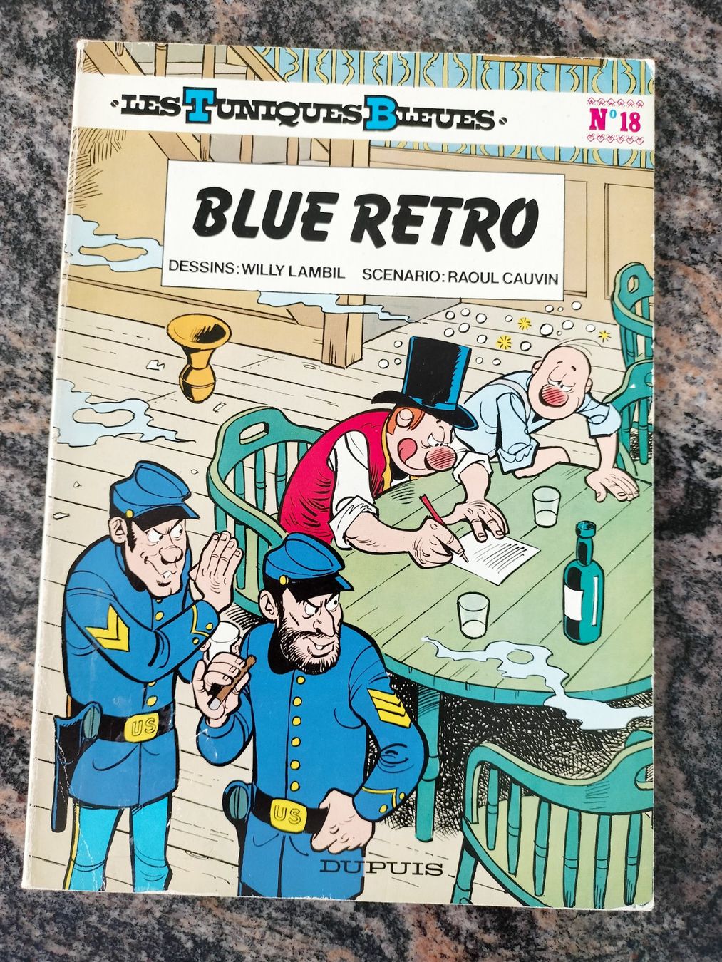Fumetti: Les tuniques Bleues N 18  Blue Retro – Usato da Cortaillod venduto da rozinna