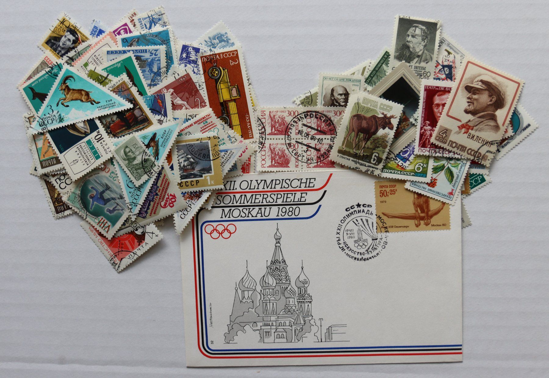 Tutti i francobolli: Briefmarken Russland - UdSSR – Usato da Oberentfelden venduto da lakipul 3