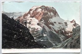 Tödi, 3623 m, im Alpenglühen