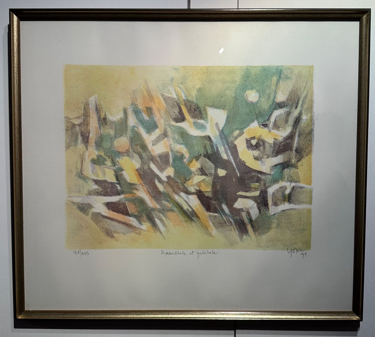 Grafiken & Lithographien: Émile AEBISCHER dit Yoki (1922-2012) | Lithographie – Gebraucht aus Gampelen von theboywhoworks